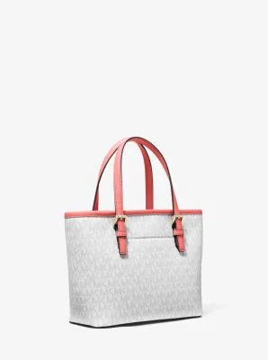 Jet Set Travel Extra-Small Saffiano Leather Top-Zip Tote Bag | 56031