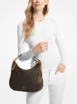 Kelsey Medium Logo Shoulder Bag