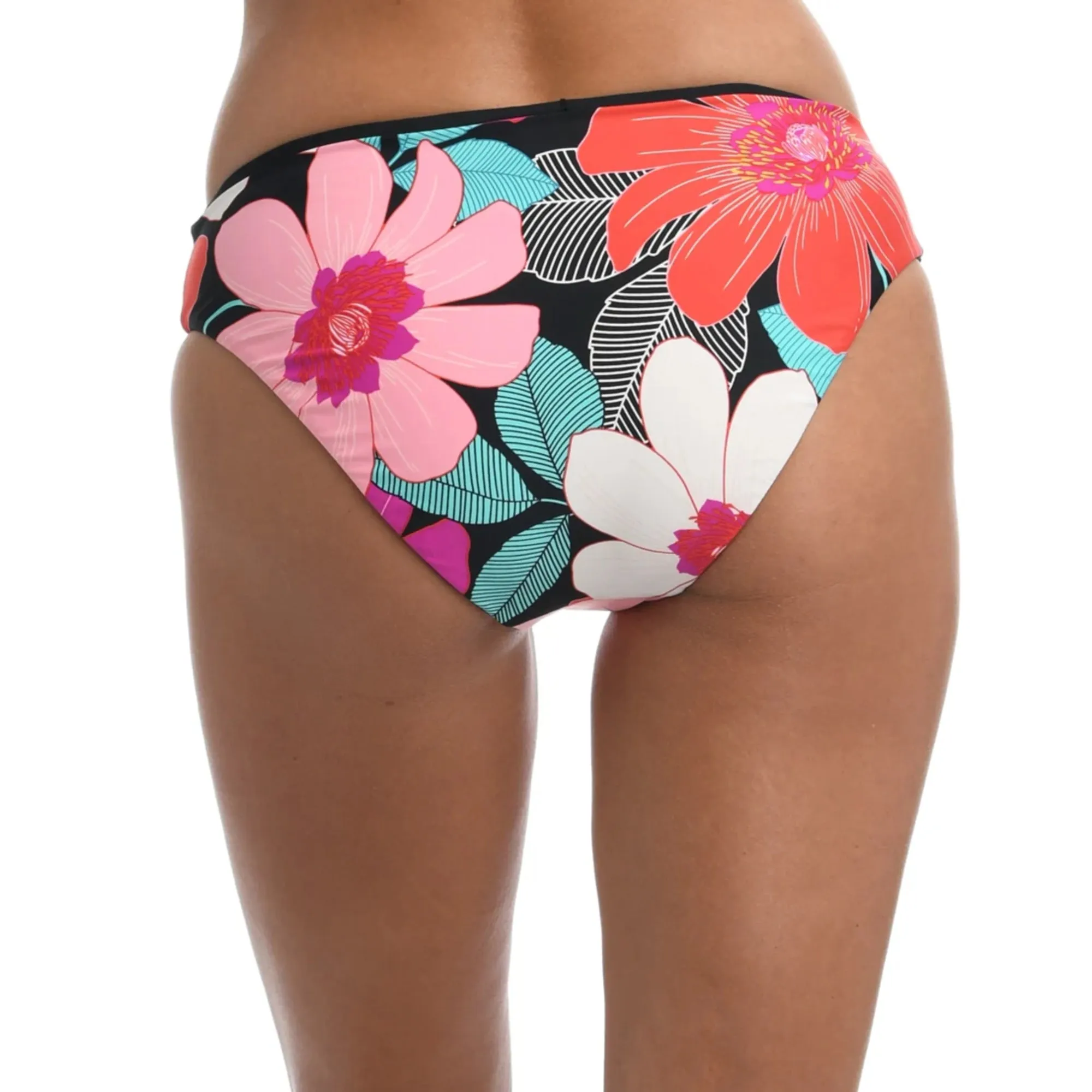 La Blanca Women's In Full Bloom Floral Reversible Swim Bikini Bottom