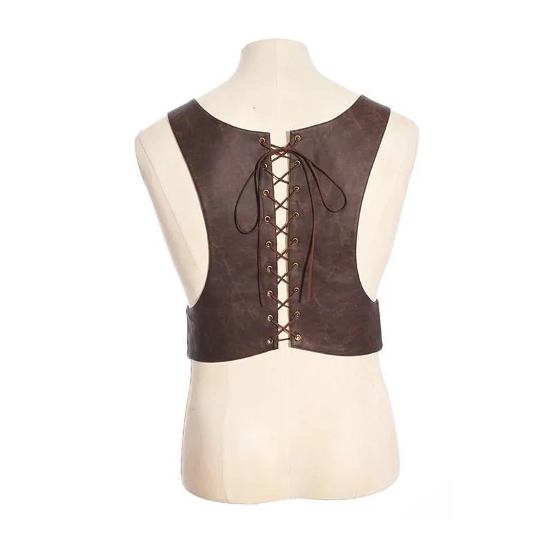 Leather Steampunk Body Harness