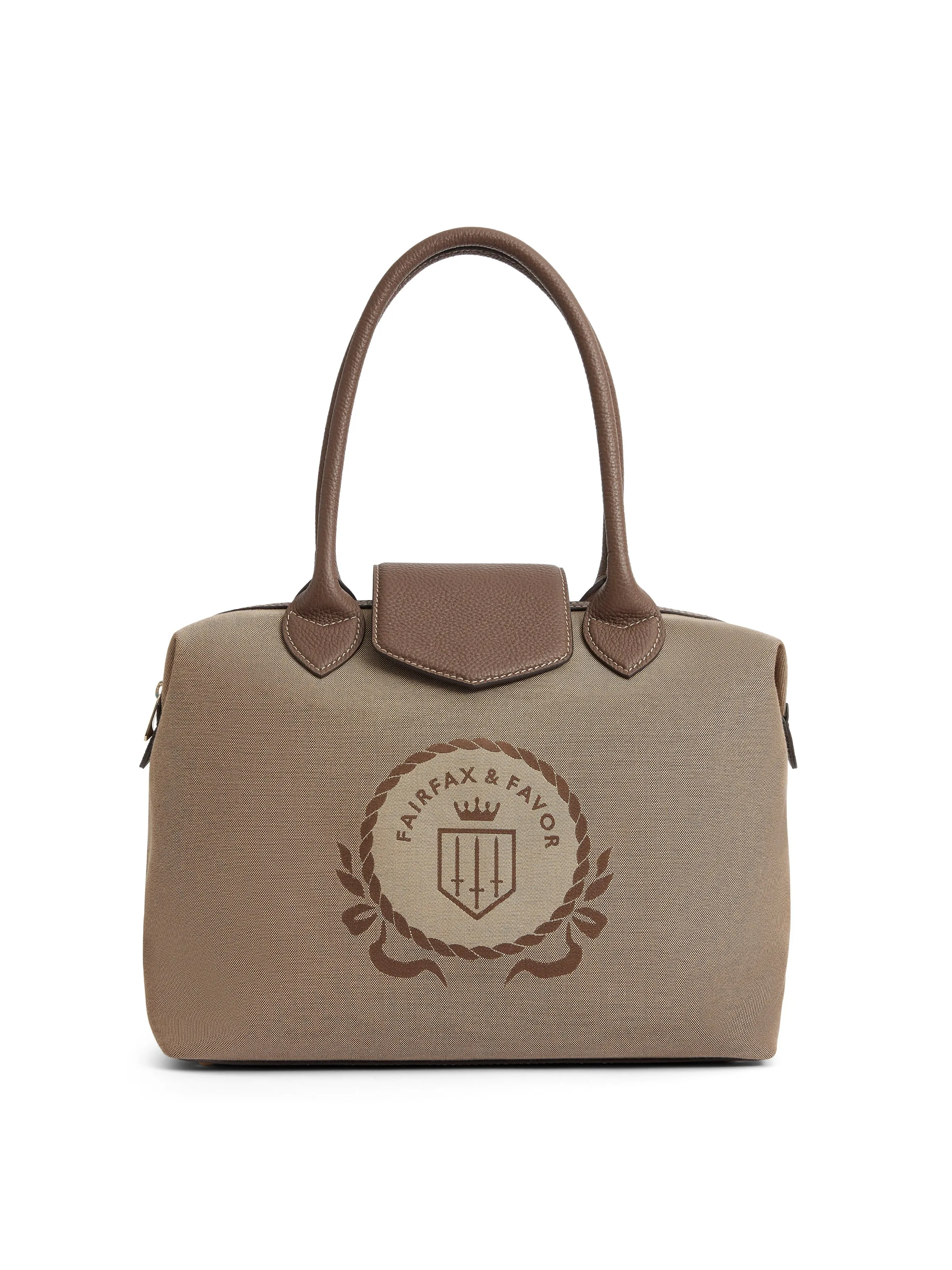 Lemmington Tote - Jacquard Taupe