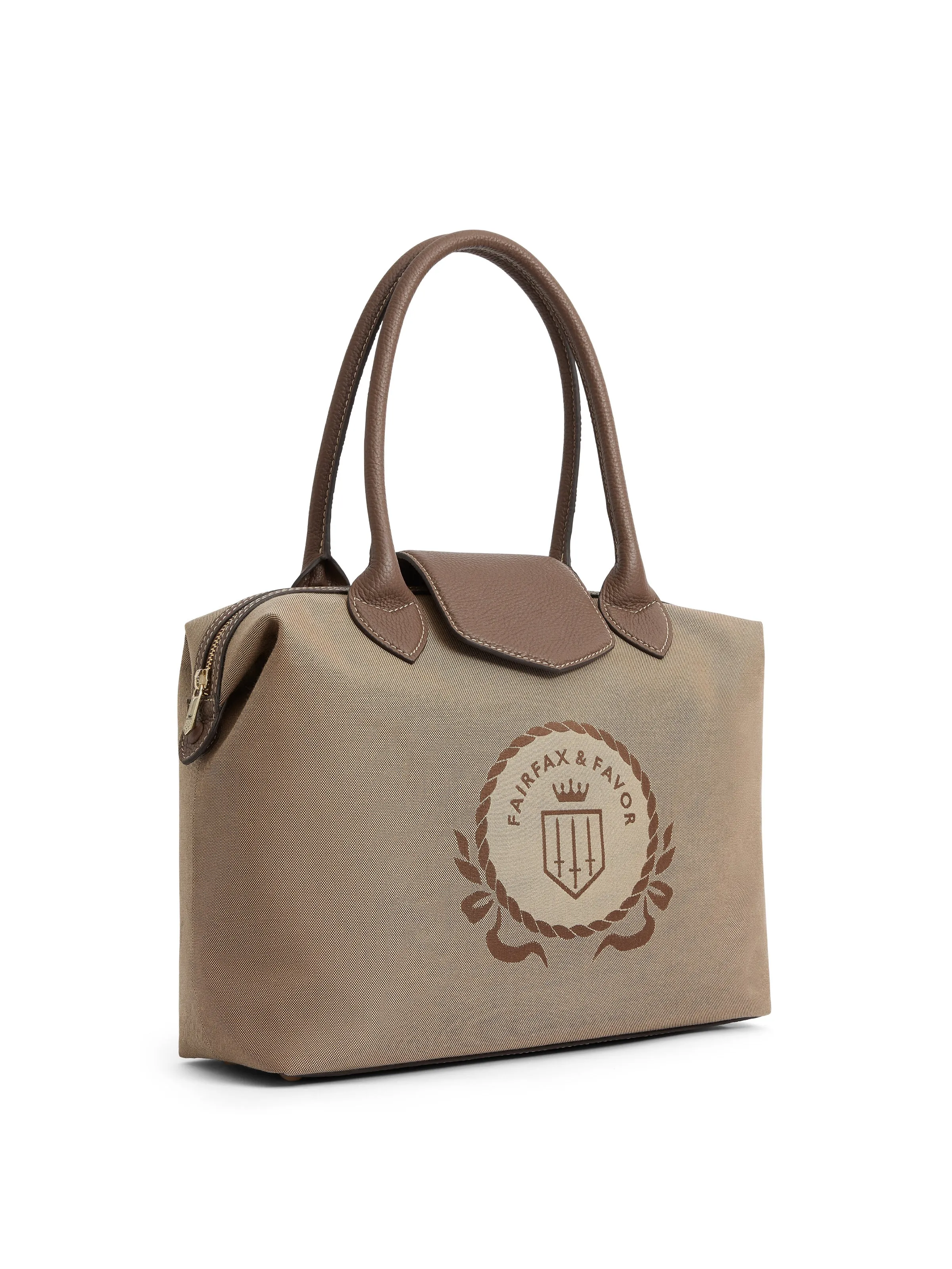 Lemmington Tote - Jacquard Taupe