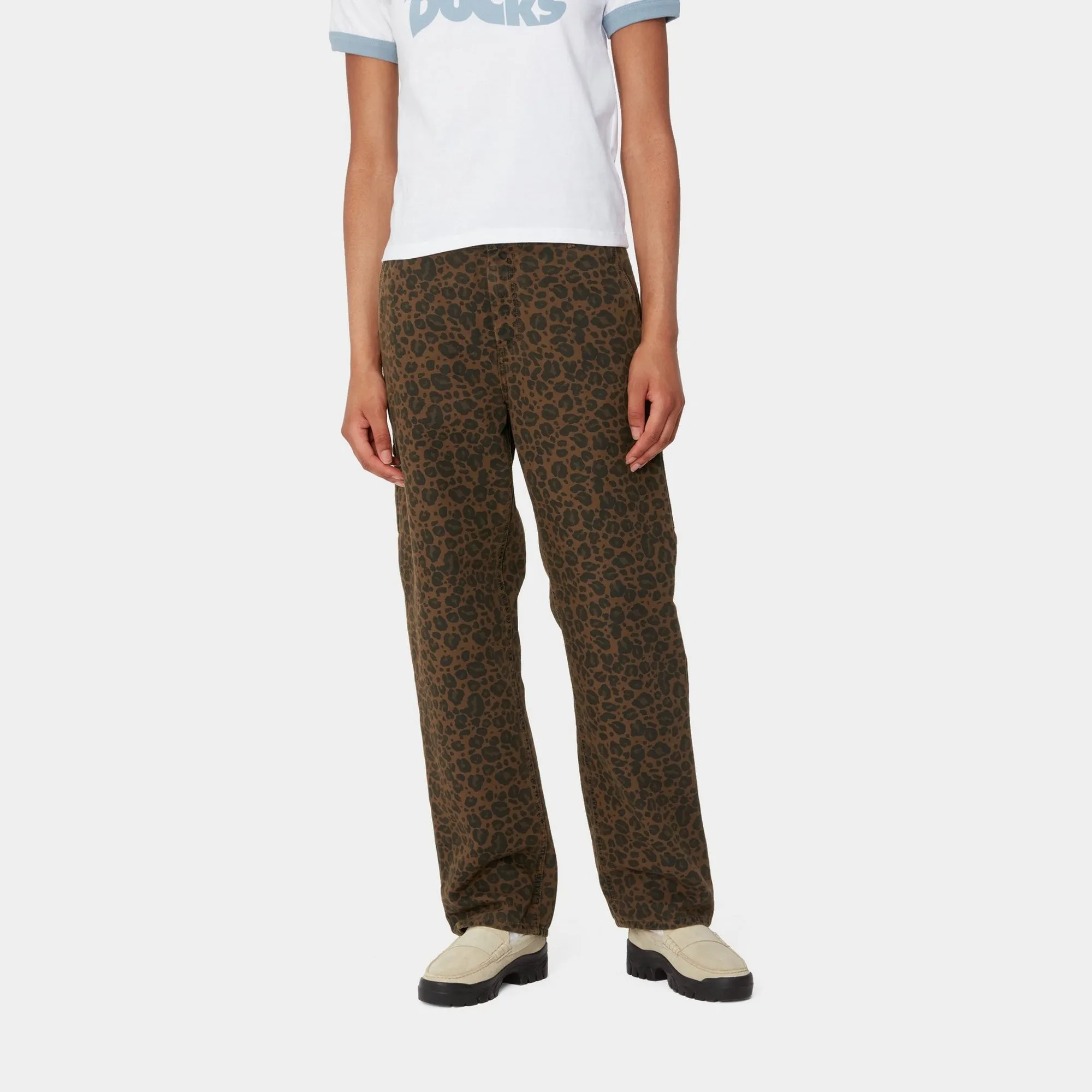 Leo Pierce Pant Straight | Tamarind Camo Leopard (garment dyed)