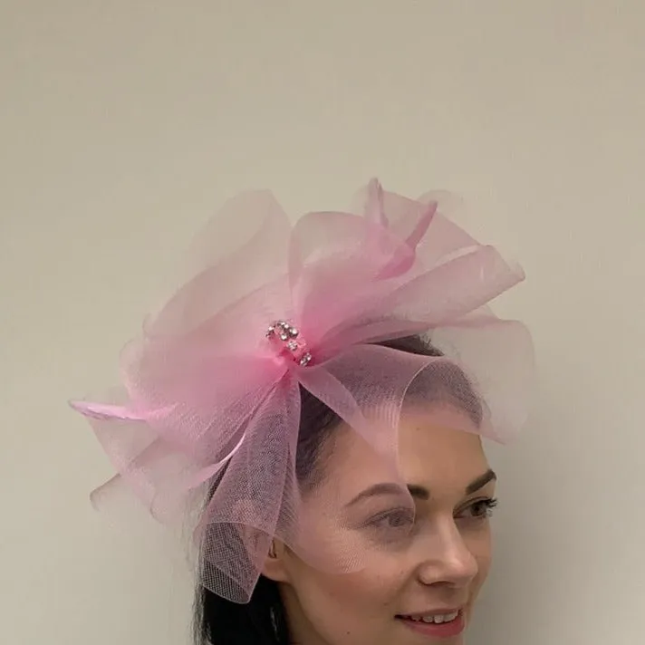 Libby Bea Crin Fascinator with Sparkle