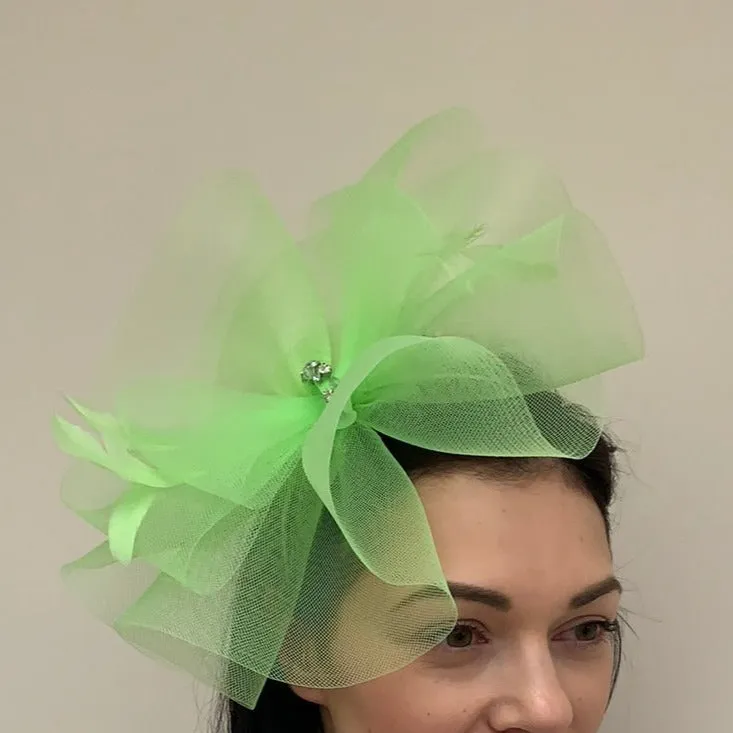 Libby Bea Crin Fascinator with Sparkle