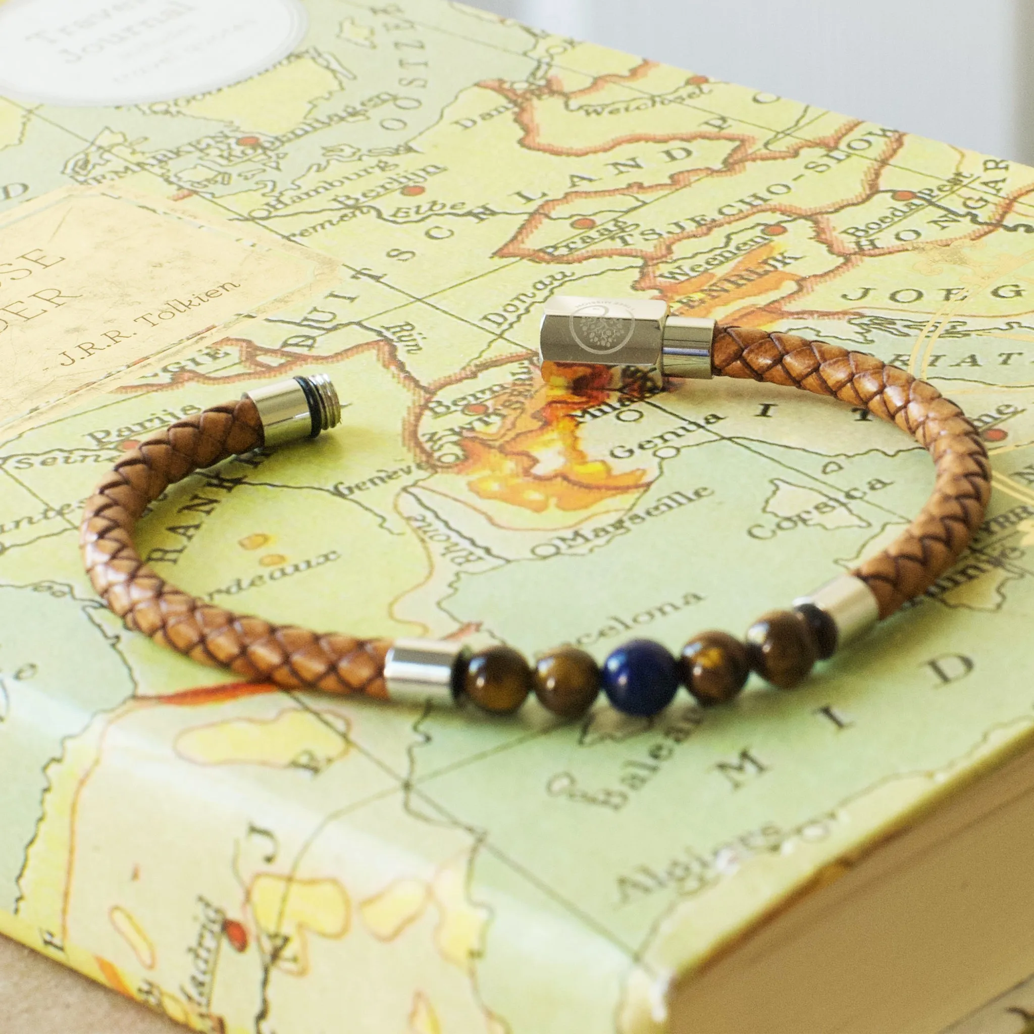 Light Brown Braided Bracelet