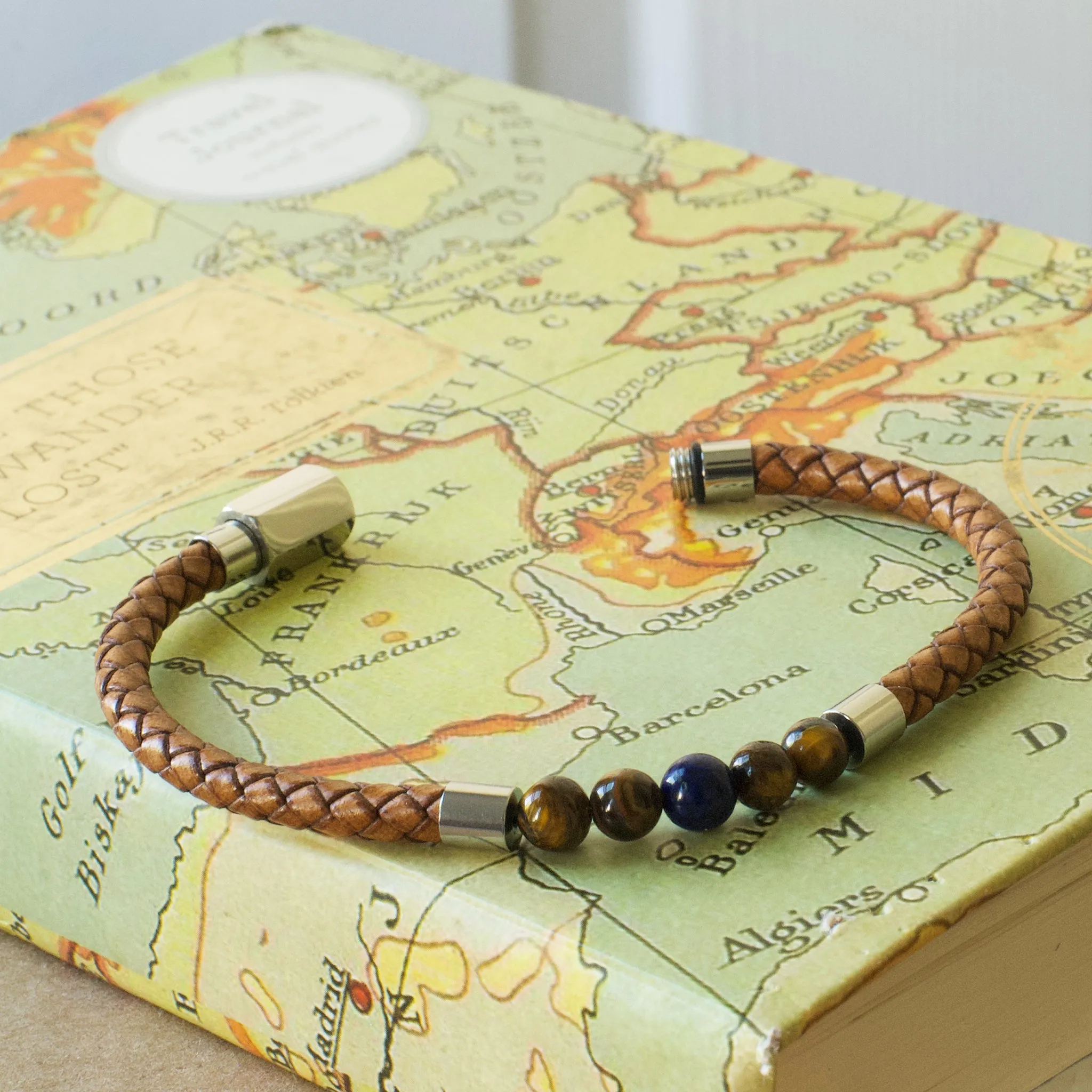 Light Brown Braided Bracelet