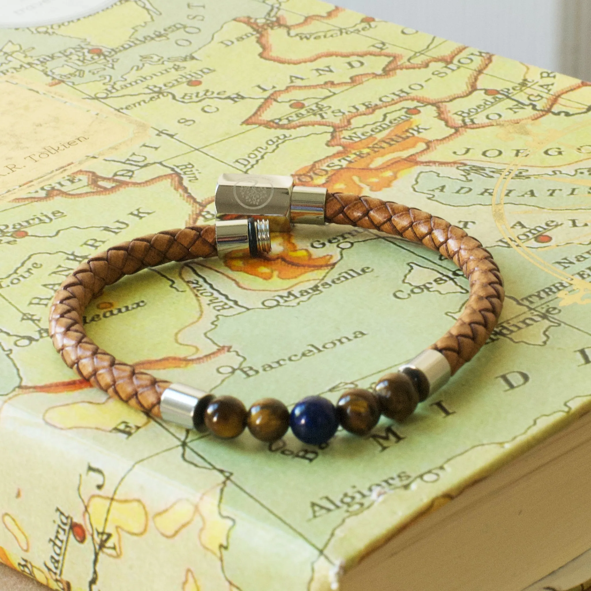 Light Brown Braided Bracelet