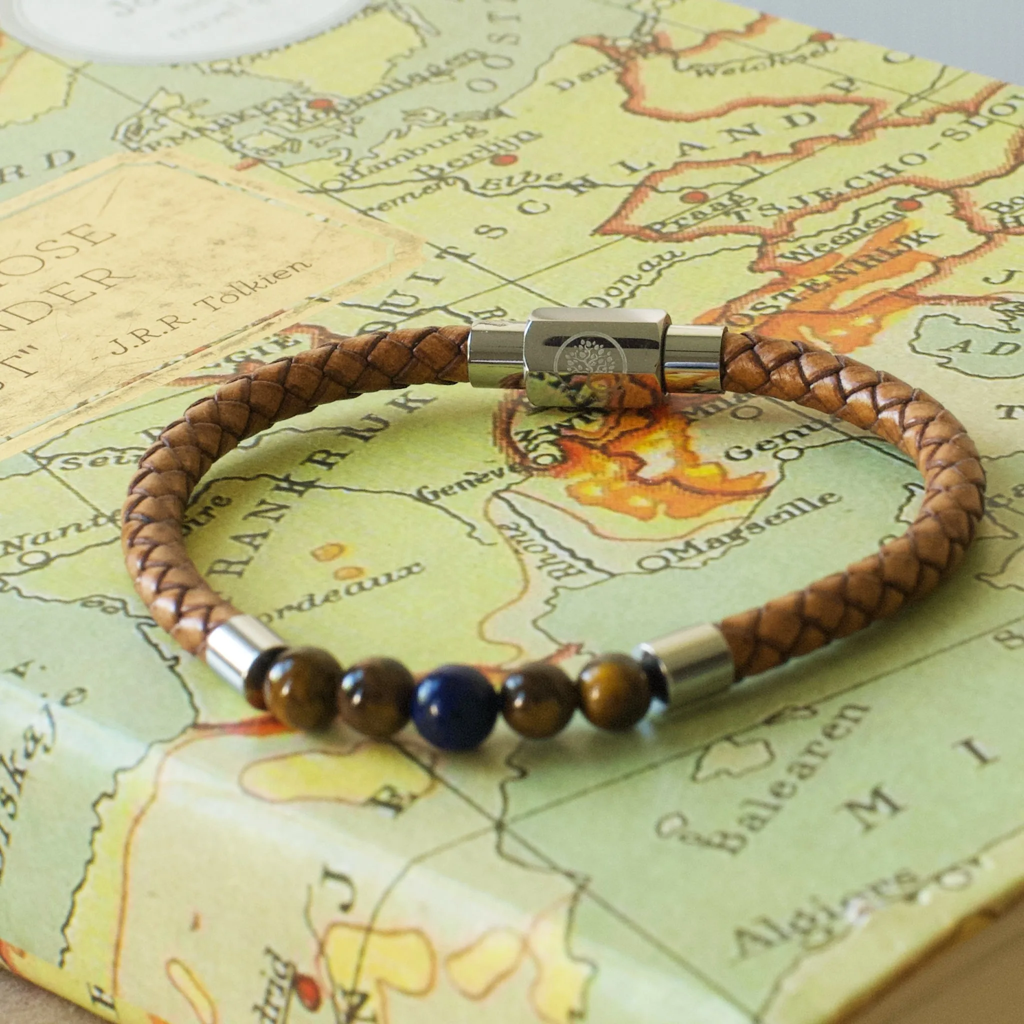 Light Brown Braided Bracelet