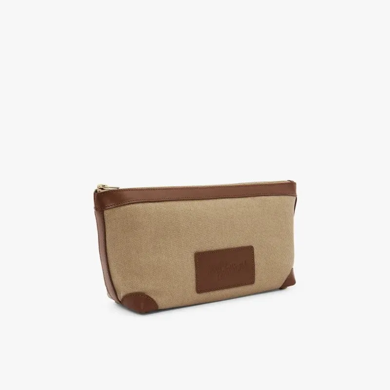 Lindfield Washbag - Fawn/Whiskey