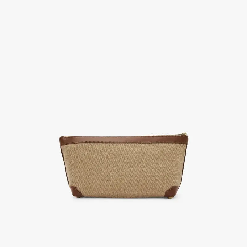 Lindfield Washbag - Fawn/Whiskey