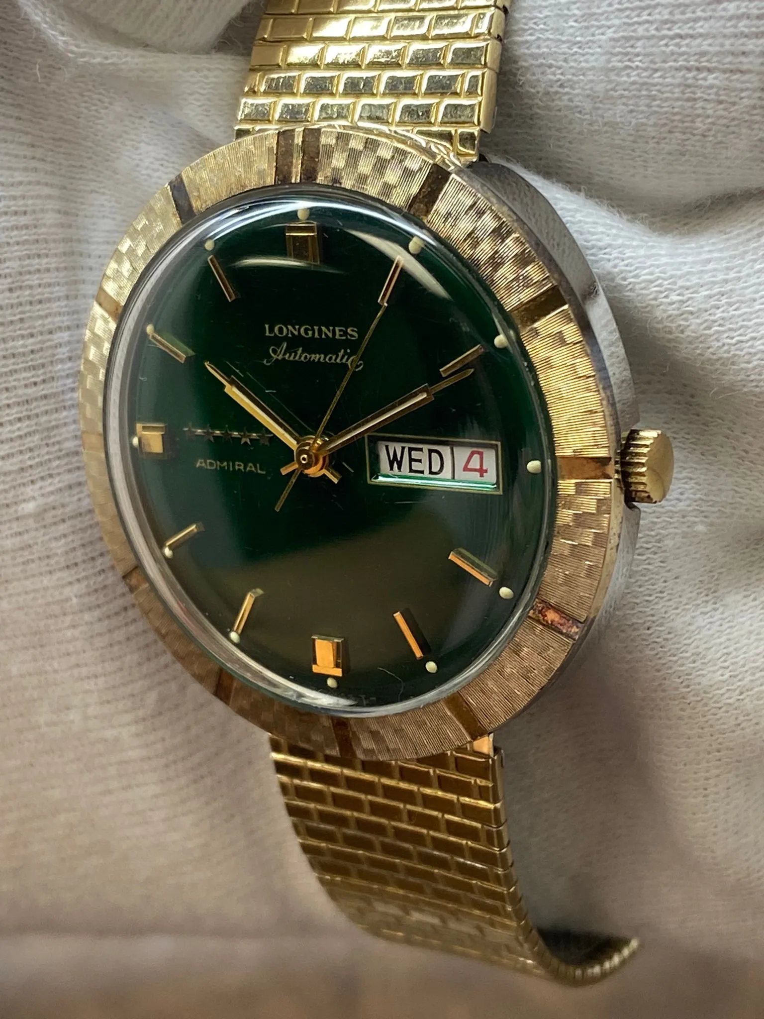 Longines Admiral 5 Star Admiral 5 Star Green Dial Automatic Watch