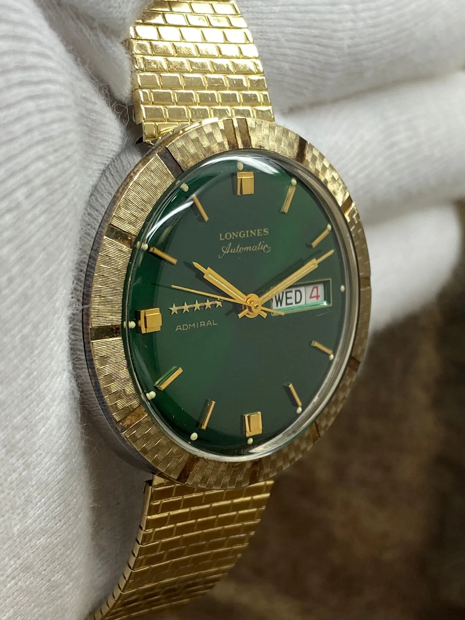 Longines Admiral 5 Star Admiral 5 Star Green Dial Automatic Watch