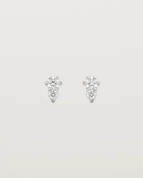 Lottie Studs | Diamonds