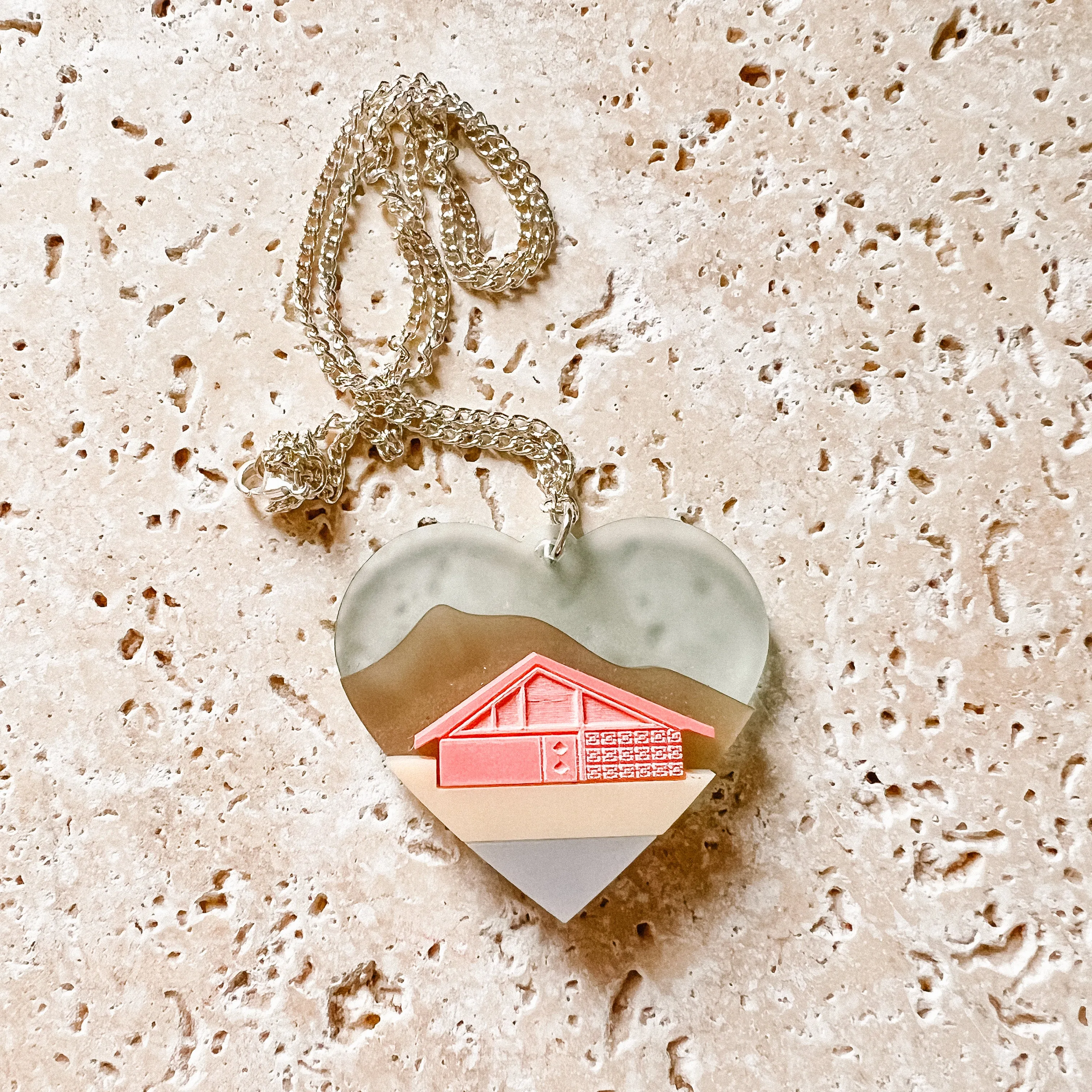 Palm Springs Heart Necklace