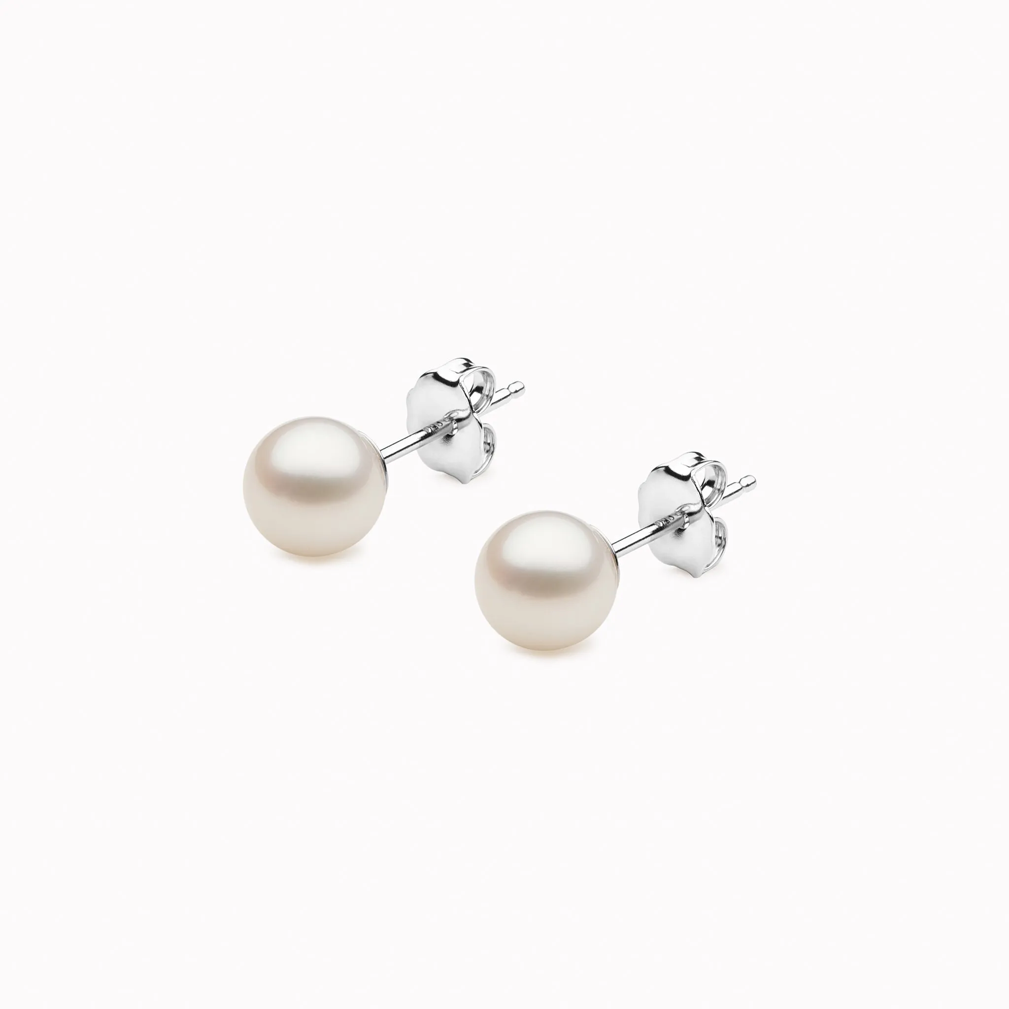 Pearl Stud Earrings - Lea