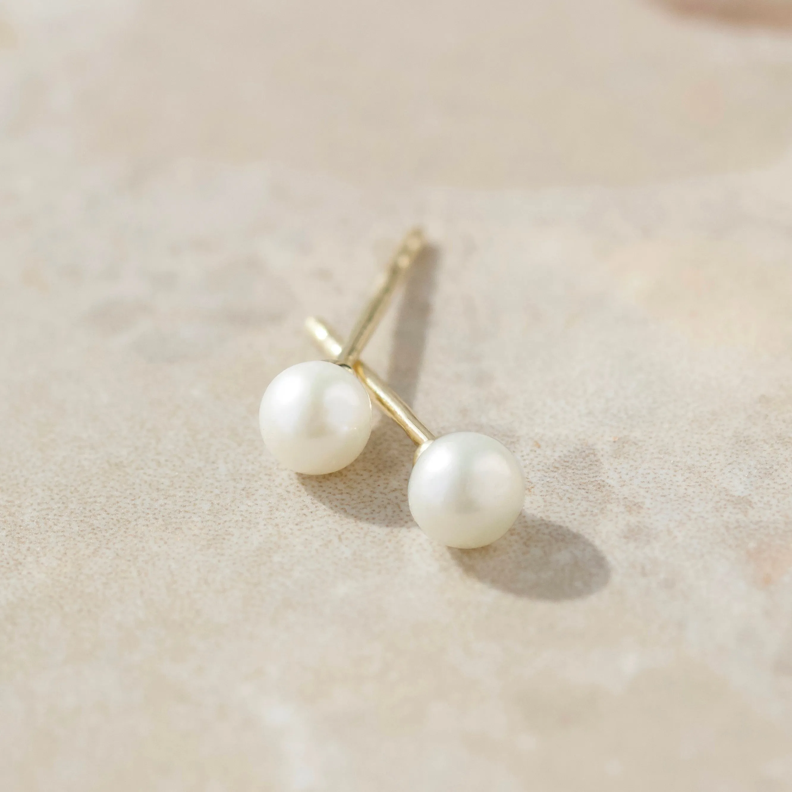 Pearl Stud Earrings