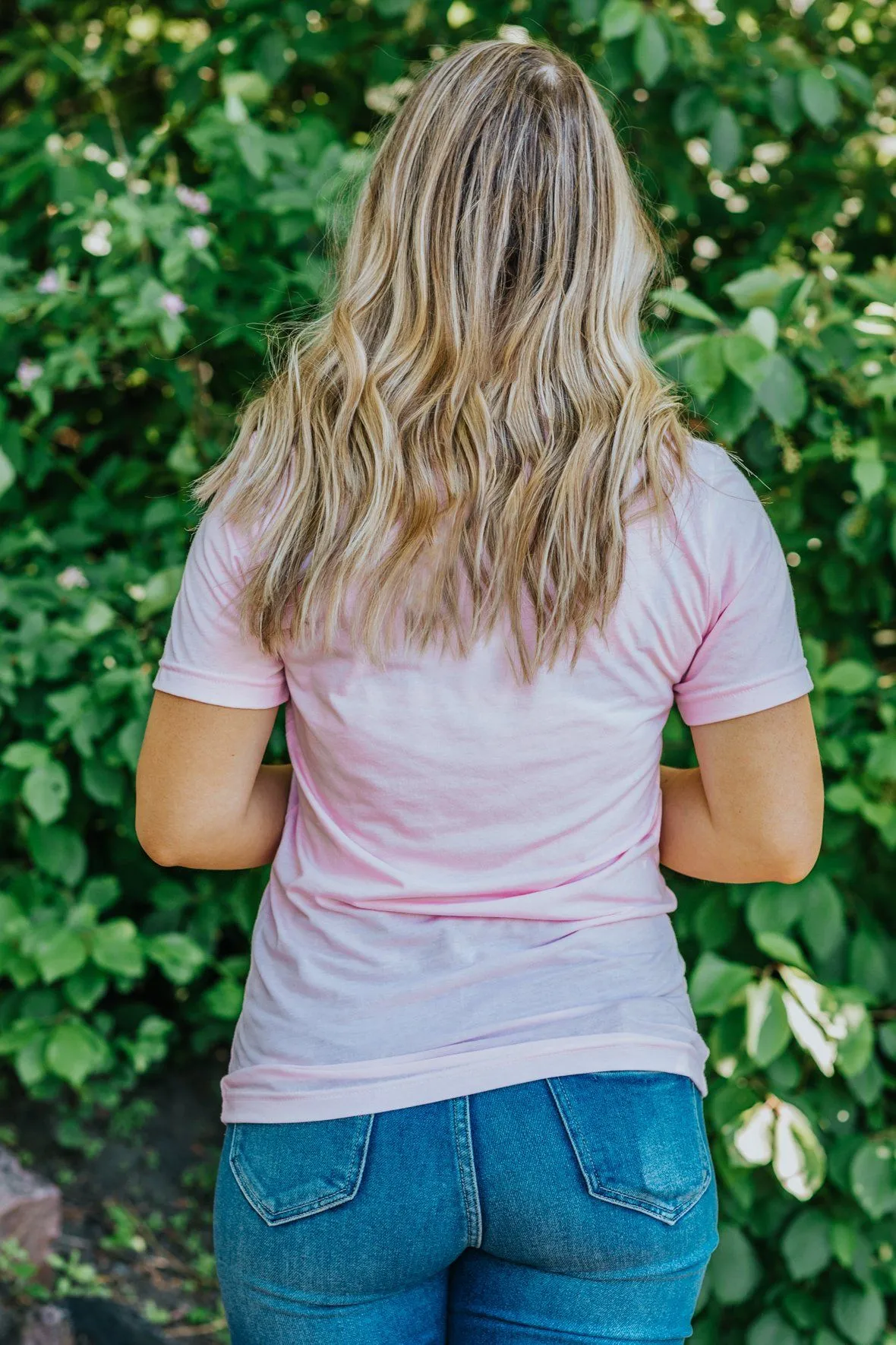 "Blessed To Be Called NURSE" Short Sleeve Top in Pink