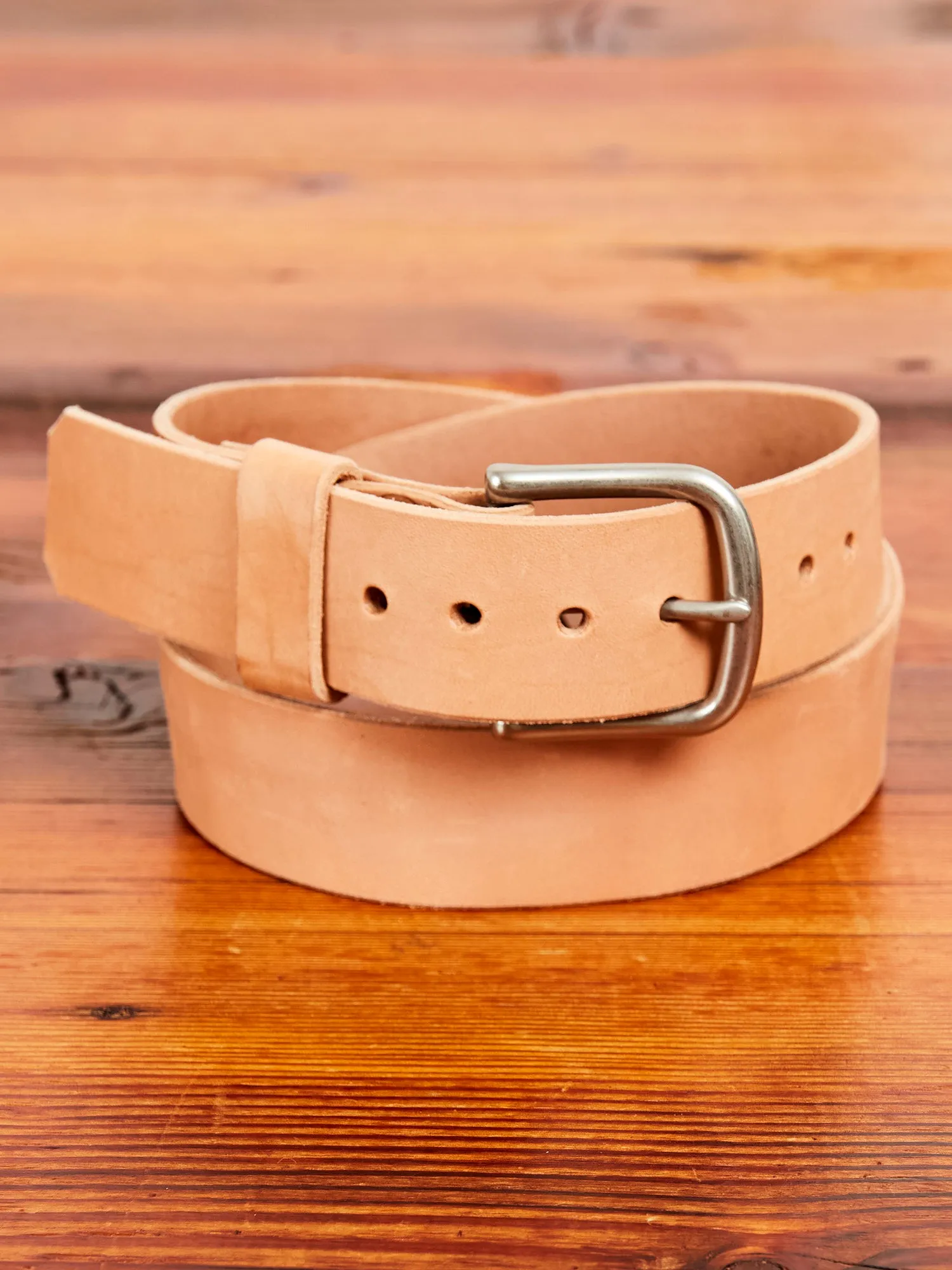 "Wenatchee Belt" in Vegetable Tanned Horse Hide