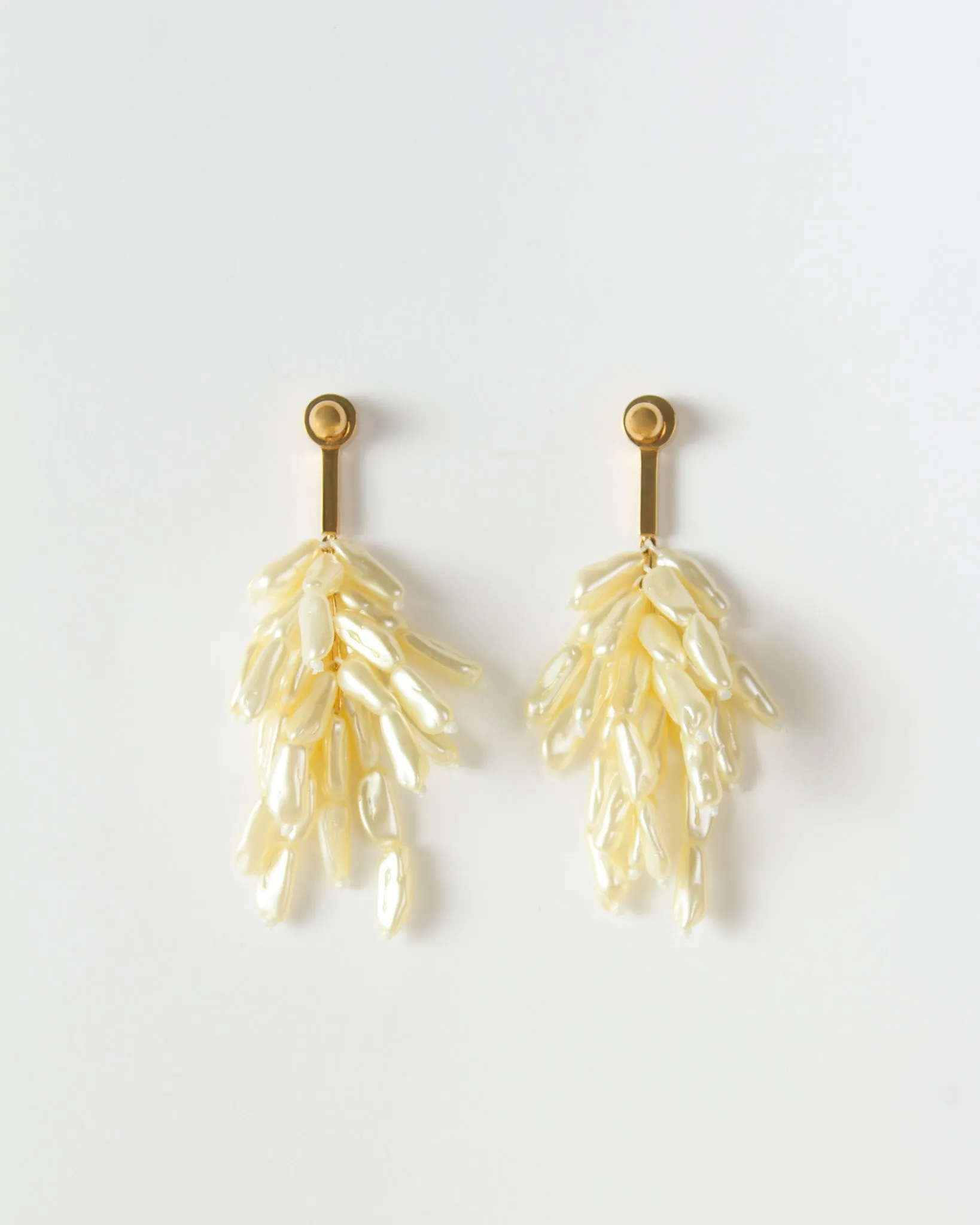 Reverse Pom Pom Earrings