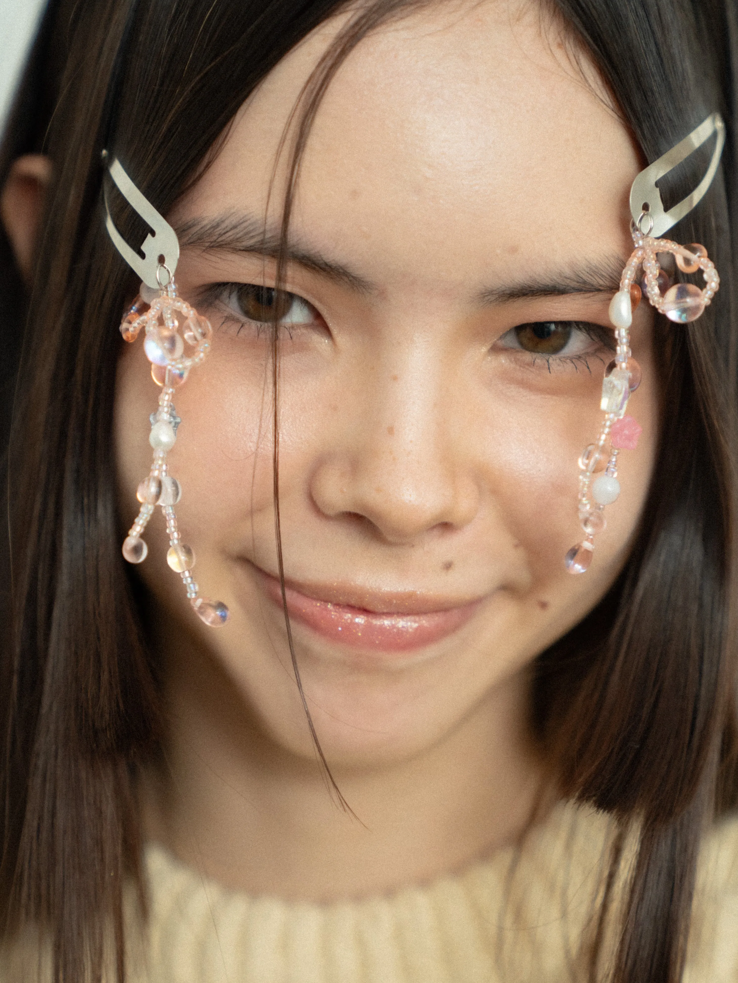 Ribbon Drop Hair Pin