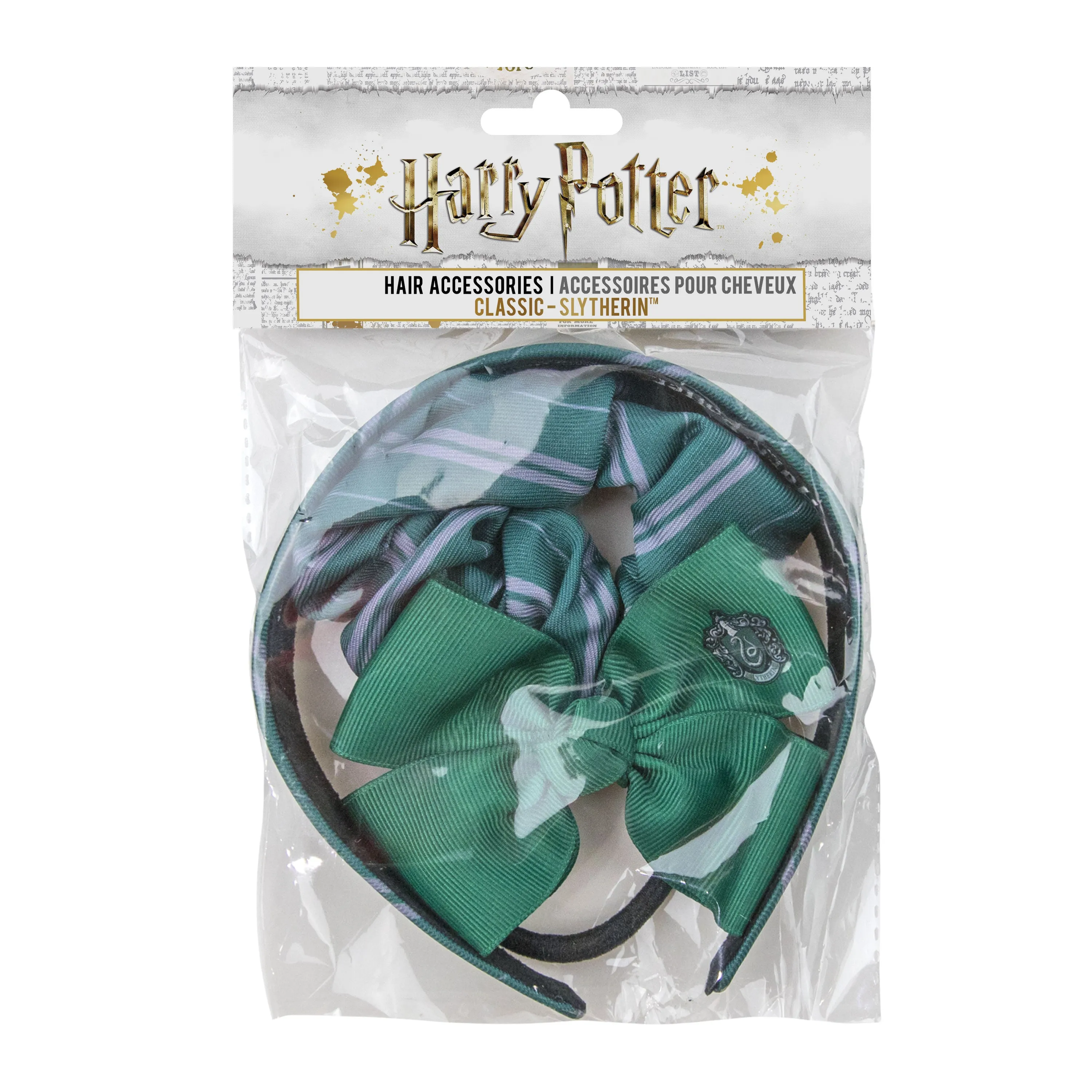 *Set of 3 Classic Slytherin Hair Accessories