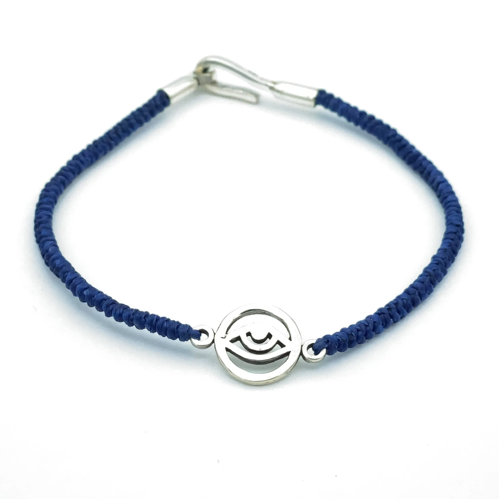 Silver Evil Eye Bracelet