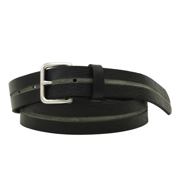 Skived Leather Belt