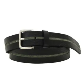 Skived Leather Belt