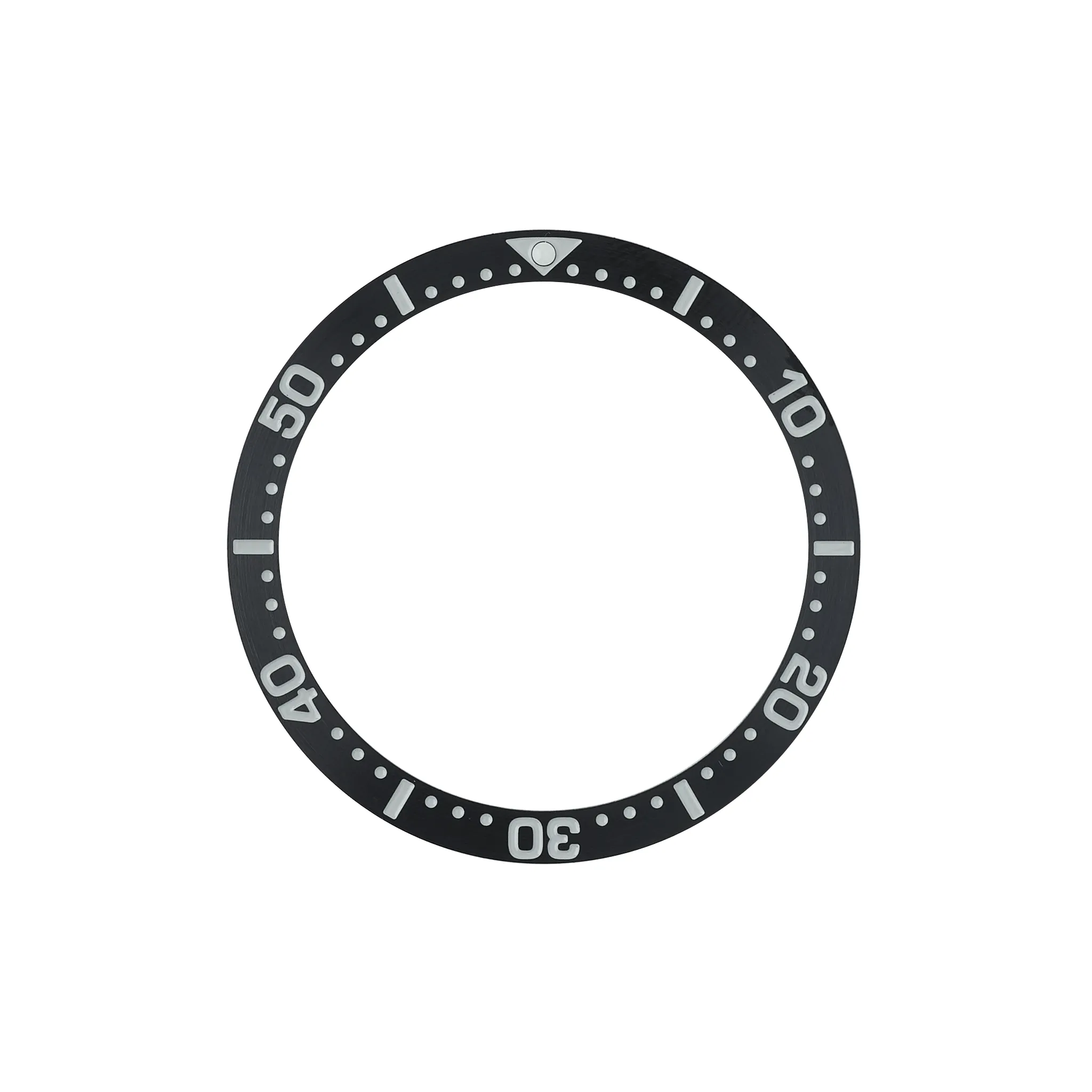 SKX007/SRPD Steel Bezel Insert: Black Series Style