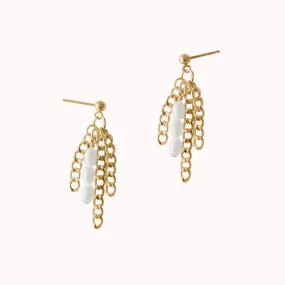 Sloan Pearl Dangle Earrings