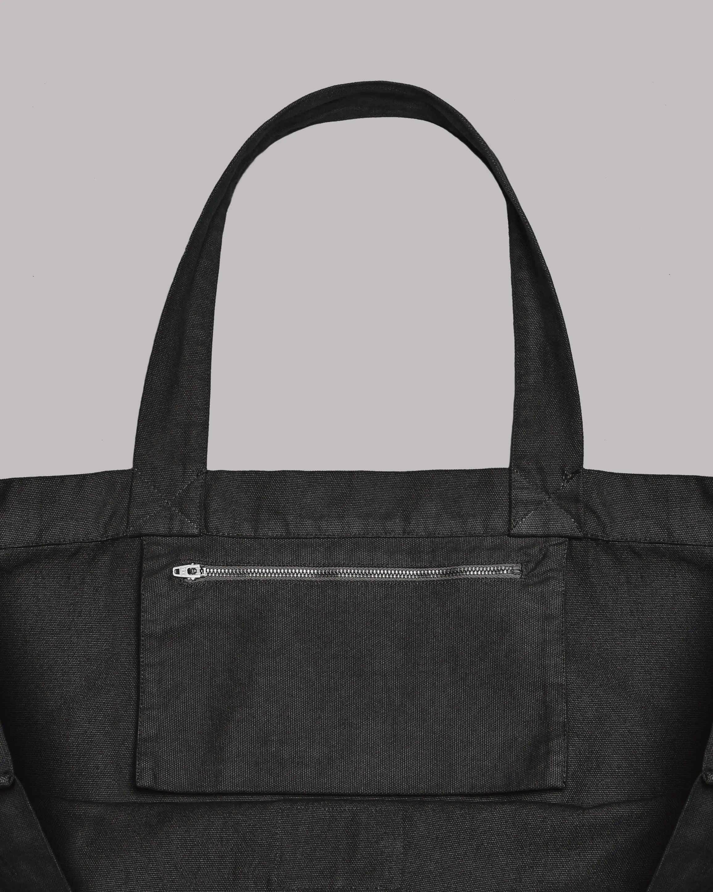 The Charcoal Large Canvas Bag