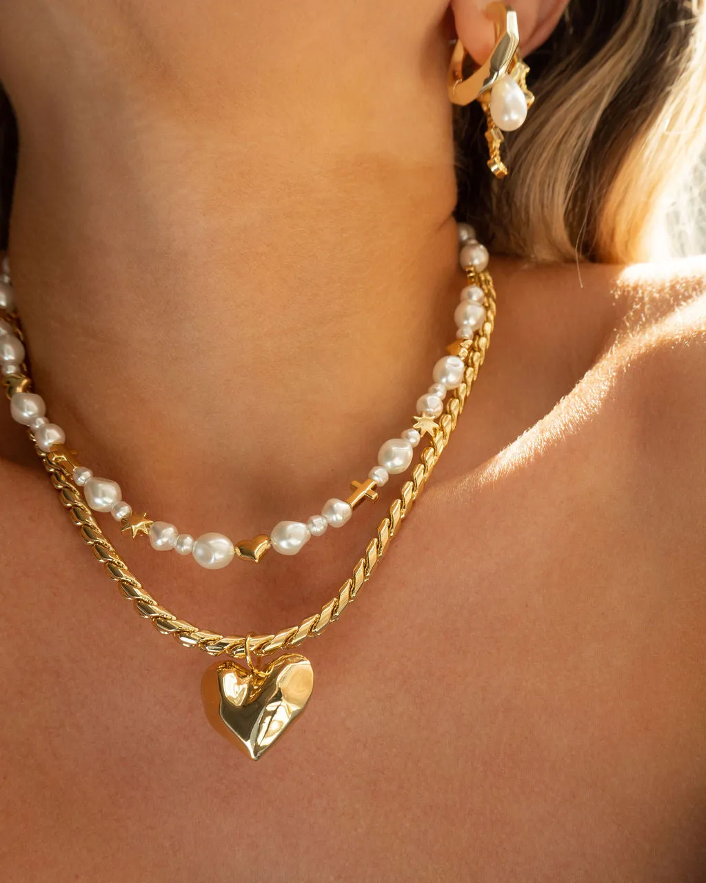 The Molten Heart Statement Necklace