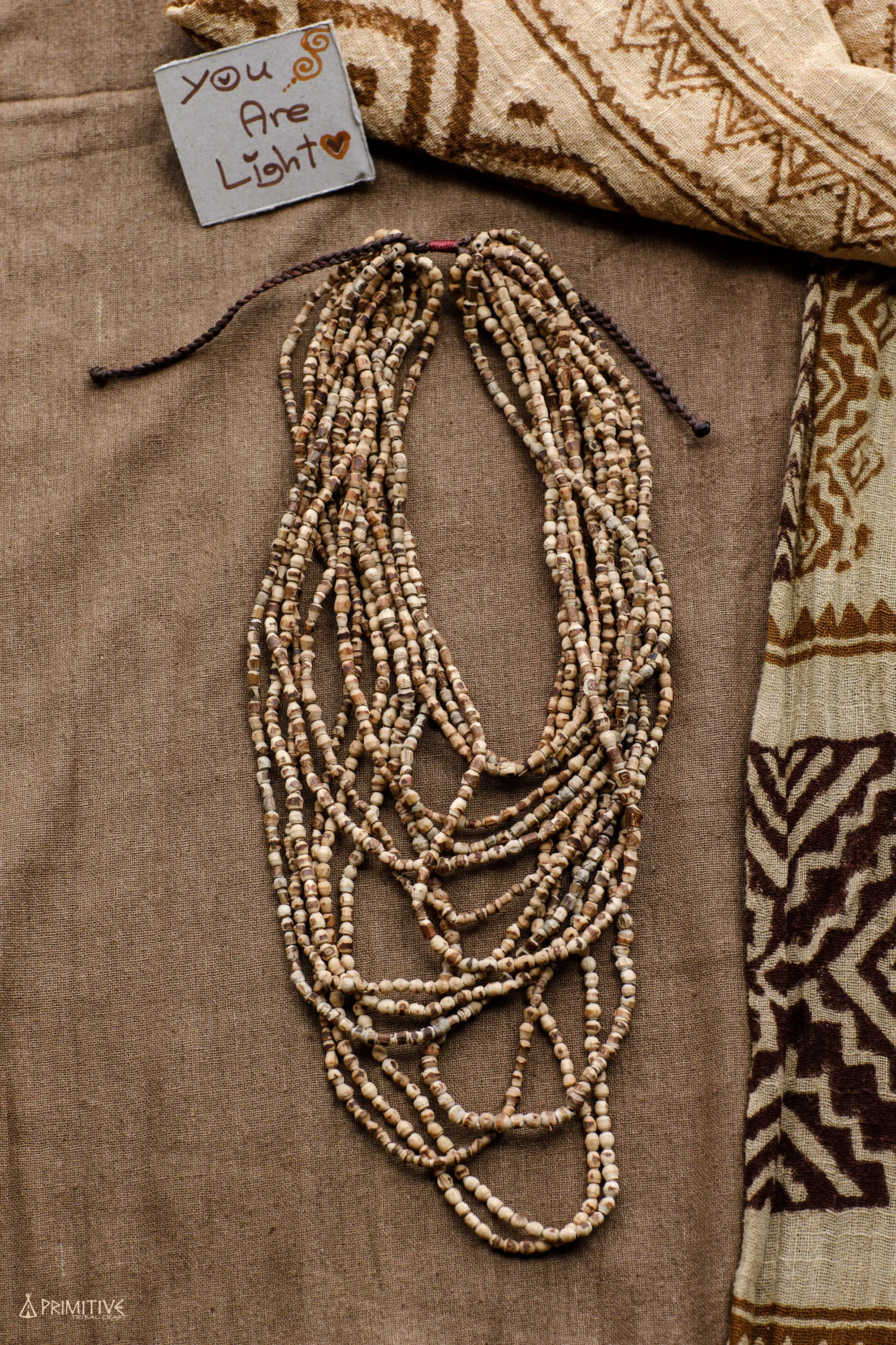 Tiny Tulsi Beads SET ⫸ Necklace   Belt   2 Bracelets