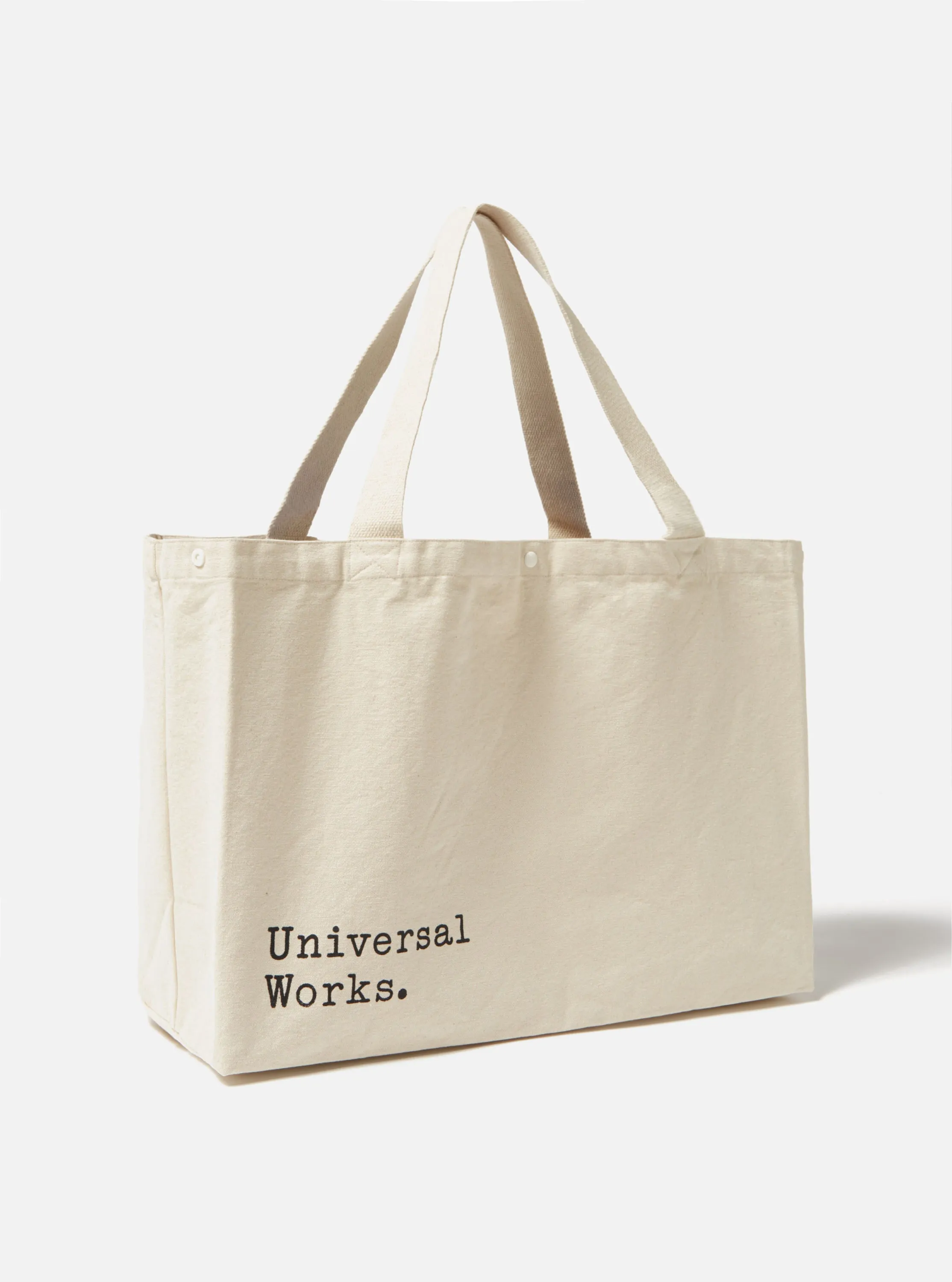 Universal Works Suit Bag in Ecru Cotton